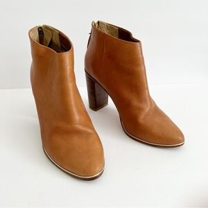 Ted Baker Vaully Tan Leather Bootie size 40 (8.5)